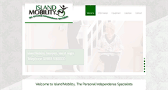 Desktop Screenshot of islandmobility.co.uk